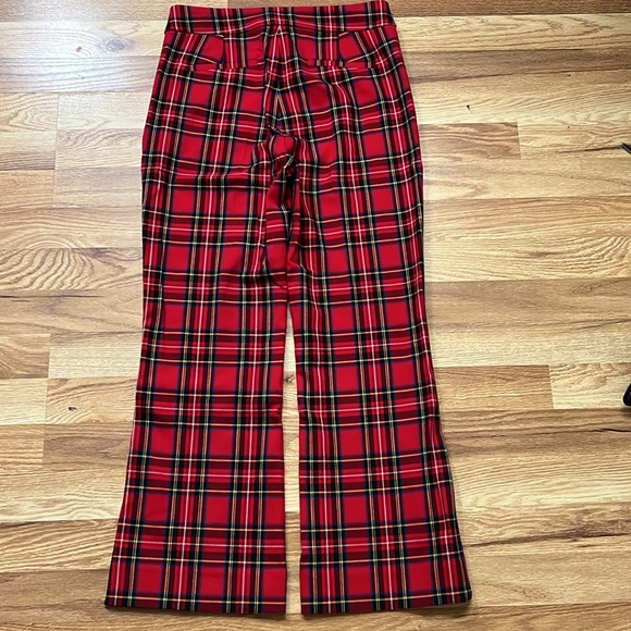 J. Crew Tartan Kelsey crop pants size 2 - Picture 4 of 16